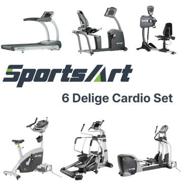 Sportsart - Cardio Set - 6 Delig, Sport en Fitness, Ophalen of Verzenden, Nieuw