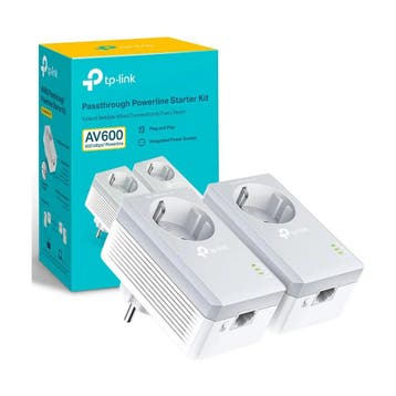 TP-Link TL-PA4010P Kit - Powerline AV600 Ethernet-adapter..., Ophalen of Verzenden, Nieuw