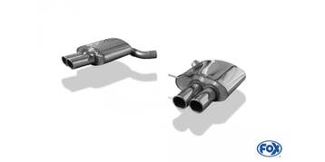 FOX BMW F10 550i einddemper rechts/links - 2x90 type 16 rech, Verzenden, Nieuw