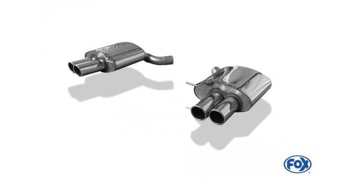 FOX BMW F10 550i einddemper rechts/links - 2x90 type 16 rech, Auto-onderdelen, Uitlaatsystemen, Nieuw, Verzenden
