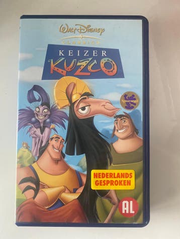 THE EMPERORS NEW GROOVE (VHS), Cd's en Dvd's, Gebruikt