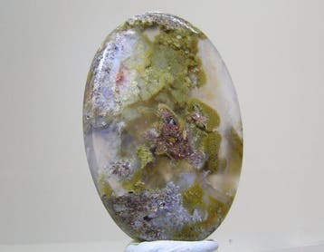 Agaat Cabochon - Hoogte: 40.4 mm - Breedte: 28.5 mm- 11.3 g