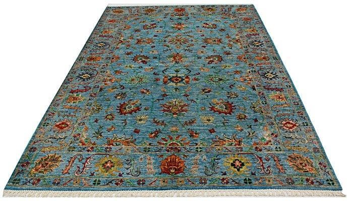 Afghan, Ziegler Kazak, Handgeknoopte traditioneel Sultani, Huis en Inrichting, Stoffering | Tapijten en Vloerkleden