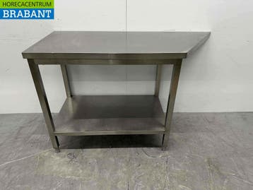 Table de travail en acier inoxydable 140/100 x 60 x 90 cm, Verzenden