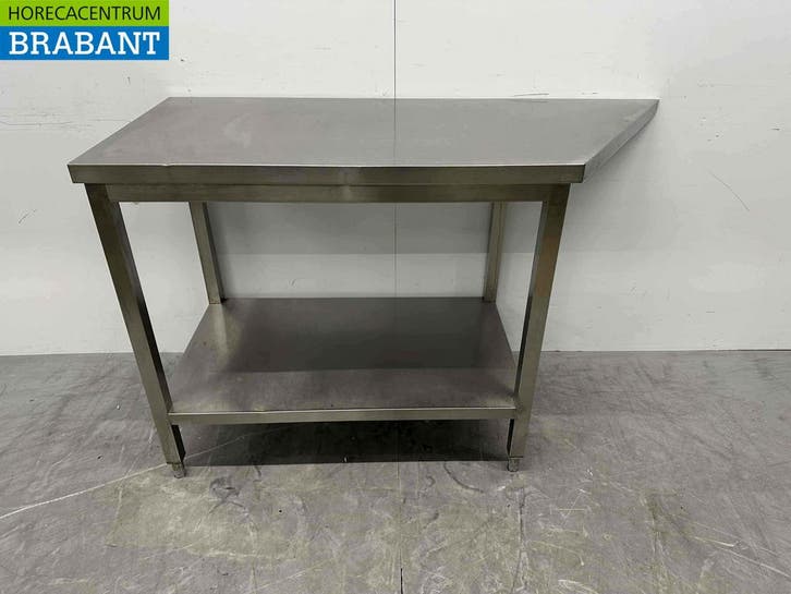 Table de travail en acier inoxydable 140/100 x 60 x 90 cm, Articles professionnels, Horeca | Autre, Envoi