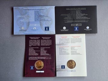 Griekenland. 2 Euro 2014/2016 (4 coincards) (Zonder