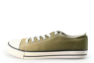 Sharllen Sneakers in maat 44 Groen, Kleding | Heren, Schoenen, Overige kleuren, Verzenden, Sharllen, Zo goed als nieuw