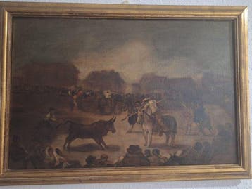 Spaanse school (XVIII) - Corrida de toros