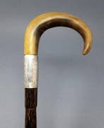 L. Corper & Co Canne de marche - Monogrammé - Argent 925 -