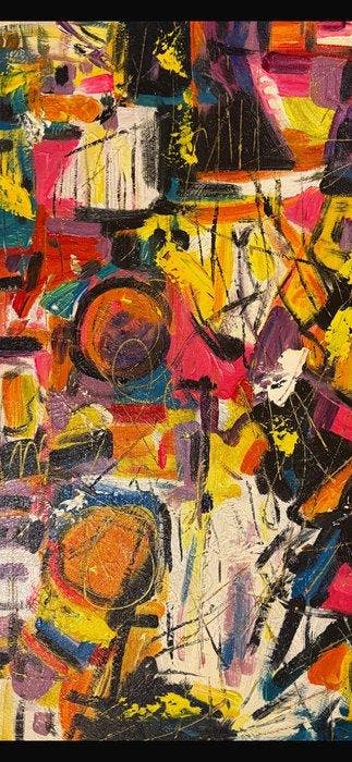 Nguyen Robert - Chaleur intérieure 80 60 cm