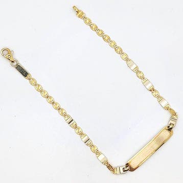 Armband - 18 karaat Geel goud, Witgoud, Nieuw