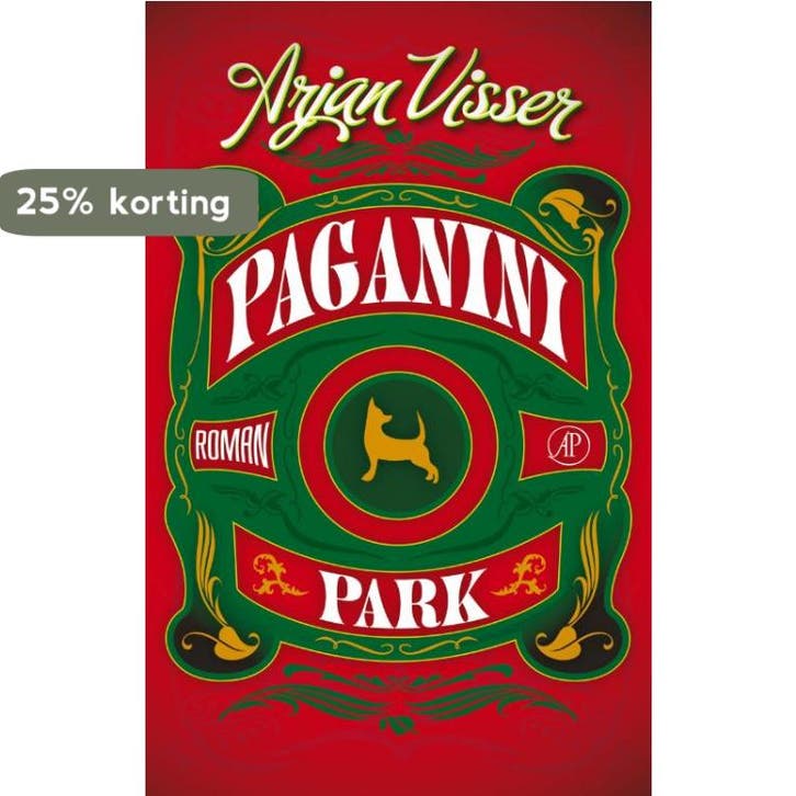 Paganinipark 9789029571951 Arjan Visser, Livres, Romans, Envoi