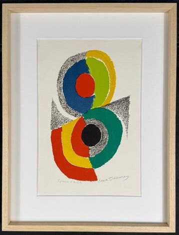 Sonia Delaunay (1885-1979) - Rythme couleur, 1971, Antiquités & Art