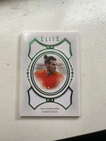 2011/12 Futera Elite Gareth Bale 12/15 Carte souvenir,, Nieuw