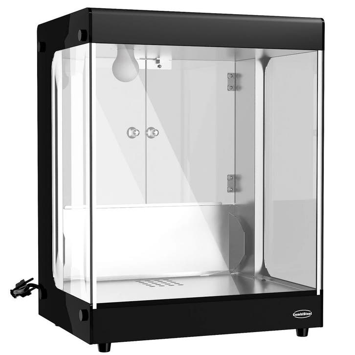 Nacho-Warmhoudvitrine | Zwart | Statisch | 0.19kW (230V) |, Zakelijke goederen, Horeca | Keukenapparatuur, Nieuw in verpakking