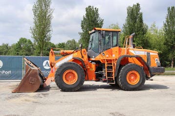 Veiling: Wiellader Doosan DL350-5 Diesel 202kW 2016, Ophalen