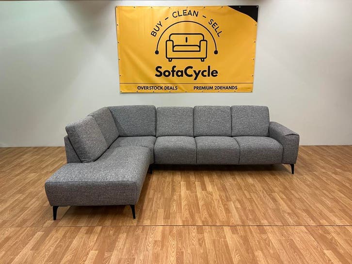 DIRECT LEVERBARE Montel Hoekzetel - SofaCycle, Maison & Meubles, Canapés | Coins salons complets, Enlèvement ou Envoi