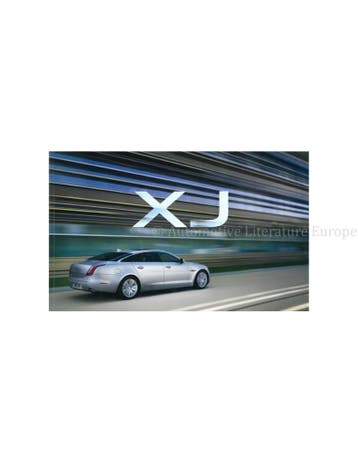 2012 JAGUAR XJ BROCHURE NEDERLANDS, Boeken, Nieuw