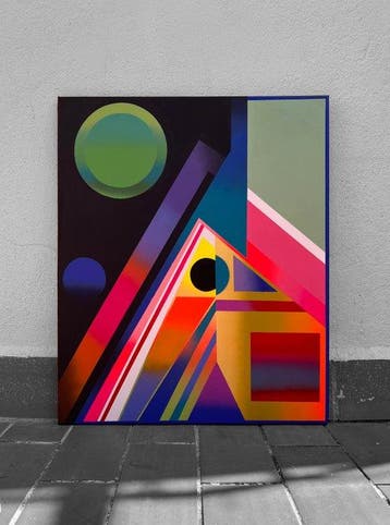 Frank Arias (1994) - ABST.No.21-Materia Oscura, Antiquités & Art