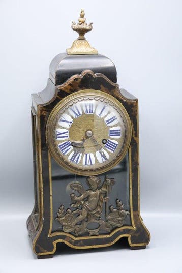 Religieuze klok - Hout, Messing - 1700-1750
