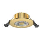 LED Inbouwspot – CCT-Switch – 6W – Messing – Hugo – 5 Jaar, Verzenden, Nieuw