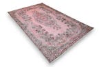 Lichtroze vintage - Vloerkleed - 295 cm - 180 cm - met