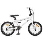 vidaXL BMX Fiets 20 Inch voor kinderen ouder dan 9 jaar Wit, Fietsen en Brommers, Verzenden, Nieuw