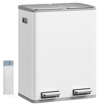 Hzuaneri Vuilnisemmer, 2 x 30 l, afvalscheidingssysteem, 2 v, Verzenden, Nieuw