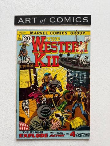 Western Kid #1, #2, #3, #4, #5 - 5 Comic - Eerste druk -, Livres, BD | Comics