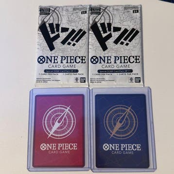Bandai - 4 Mixed collection - One Piece, Nieuw