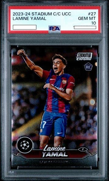 2023-24 Topps Stadium Club Chrome UCC - Lamine yamal RC -, Nieuw