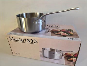 Mauviel - Braadpan - Mauviel 1830 Casserole 16 cm - Staal