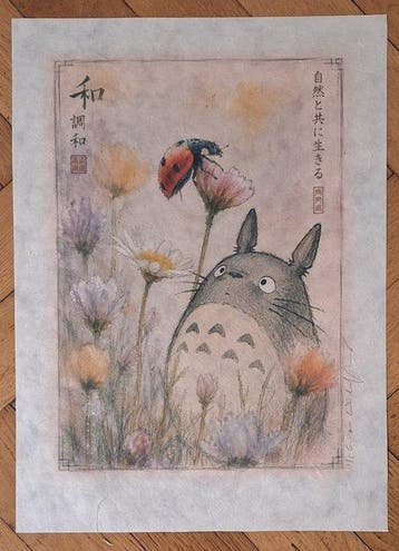 Emma Wildfang - Totoro - Series -Anime Ukiyo – Legends in, Nieuw