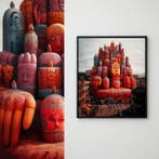 Padame ONE - Urban Totem - Œuvre Unique - Giclée sur Toile