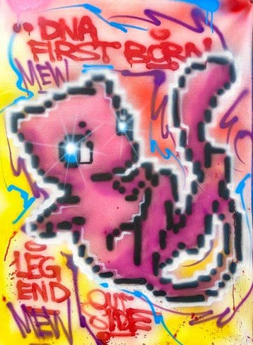 Outside313 - Mew Legend - Pokemon - Pixel series