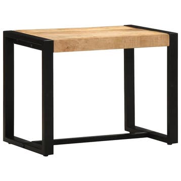 Bank mangohout 60cm | -34% Retour deal | Snel weg!, Verzenden, Zo goed als nieuw, Overige kleuren, Metaal