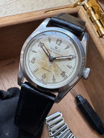 Rolex - Oyster Precision Speeedking Tropical Dial - 4220 -, Nieuw