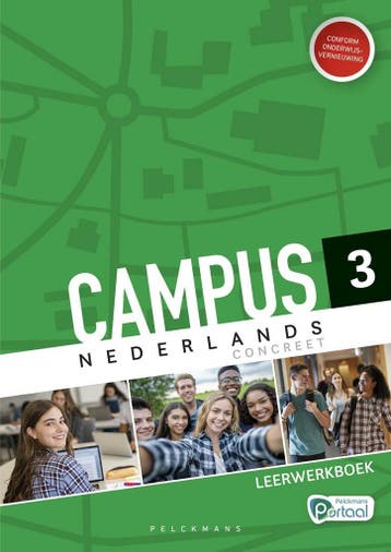 Campus Nederlands Concreet 3 Leerwerkboek (incl. Pelckmans, Boeken, Verzenden, Gelezen