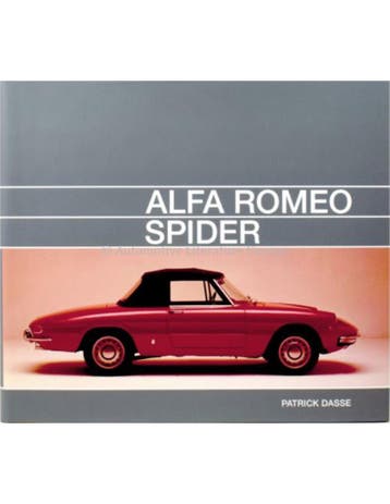 ALFA ROMEO SPIDER, Boeken, Nieuw