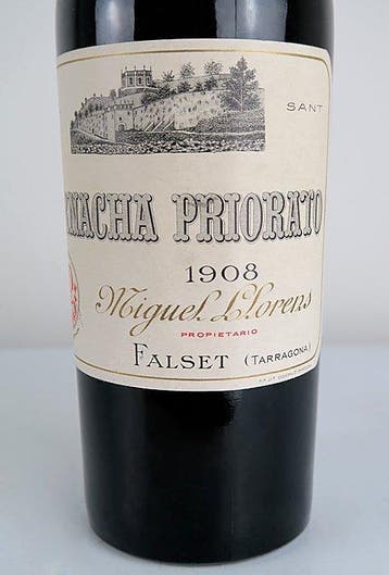 1908 Bodegas Miguel Llorens, Garnacha Priorato (Dry Rancio), Nieuw