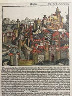 Europa - Spanje// Engeland; Hartmann Schedel // bottega di