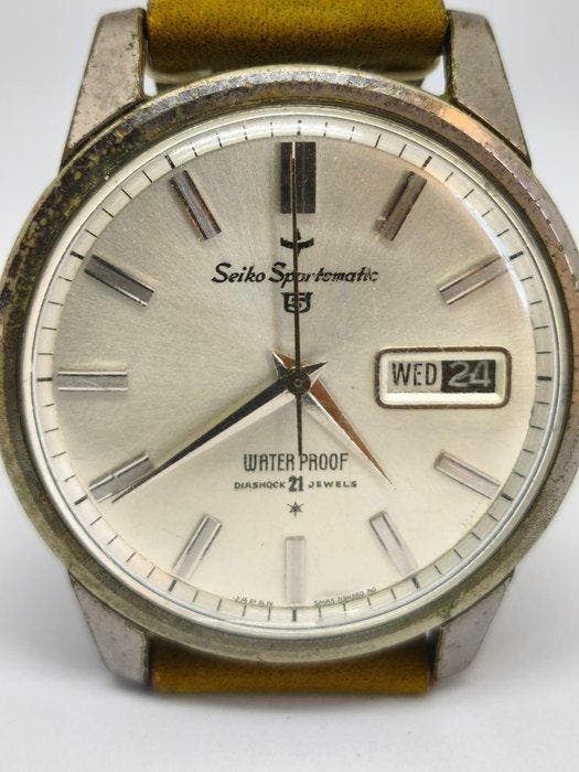 Seiko - Sportsmatic 5 - Zonder minimumprijs - Heren - 1964, Handtassen en Accessoires, Horloges | Antiek