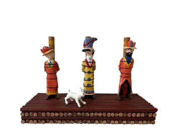 Tintin - Figurine Pixi 4554 b - Tintin, Milou, Haddock et