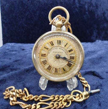 System Roskopf - Key Silver/gold Pocket watch - 1900-1949