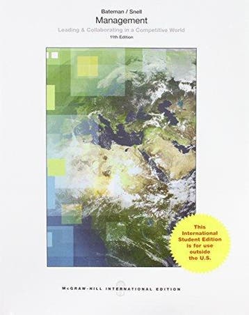 Management 9781259254222 Thomas Bateman, Verzenden, Thomas Bateman