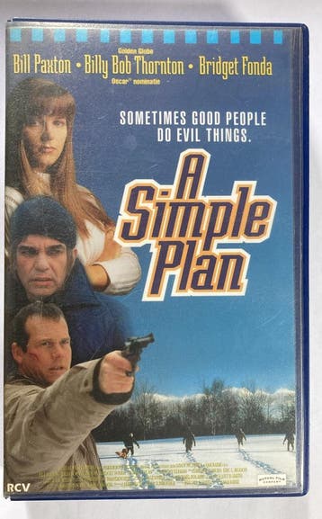 A SIMPLE PLAN (EX RENTAL) (VHS), Cd's en Dvd's, Gebruikt