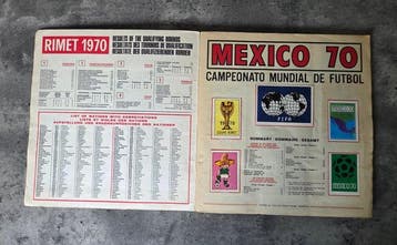 Panini World Cup Mexico 70 - First Panini World Cup edition, Nieuw