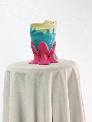 Fish Design - Corsi Design - Gaetano Pesce - Vase - Clair., Antiek en Kunst