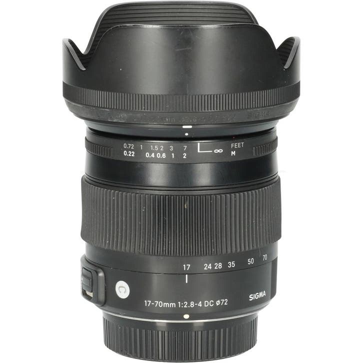 Sigma 17-70mm f/2.8-4.0 DC OS HSM Macro Contemporary Nikon, TV, Hi-fi & Vidéo, Photo | Lentilles & Objectifs, Enlèvement ou Envoi