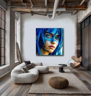 PLM-Art - Bleu de toi